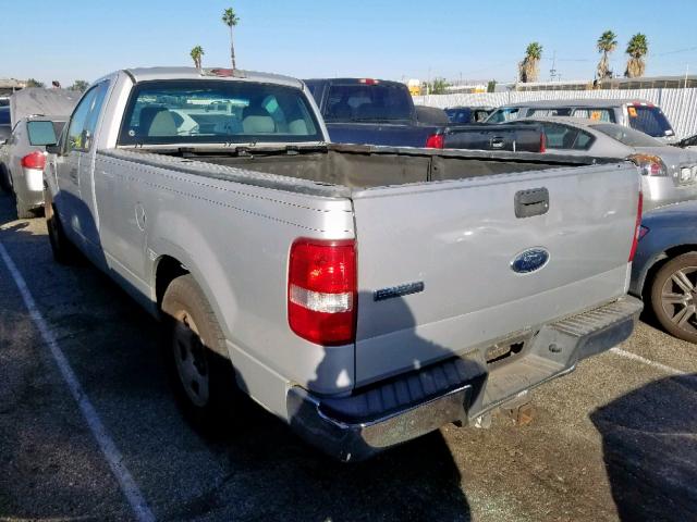 1FTVF12514NC63061 - 2004 FORD F150 SILVER photo 3