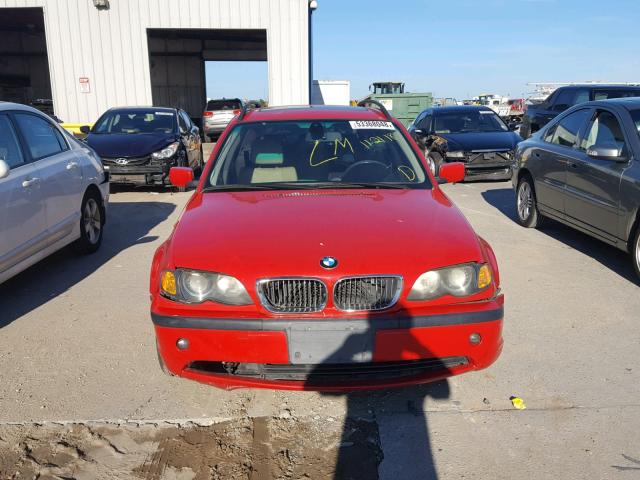 WBAEN33443PC12645 - 2003 BMW 325 IT RED photo 9