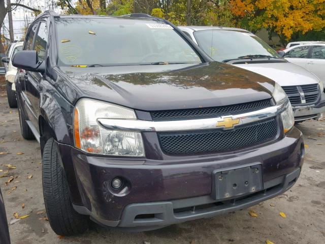 2CNDL73F176023558 - 2007 CHEVROLET EQUINOX LT PURPLE photo 1