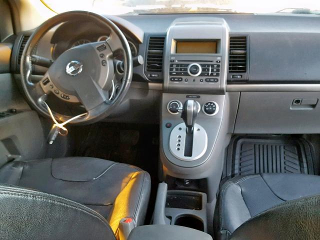 3N1AB61E07L643573 - 2007 NISSAN SENTRA 2.0 SILVER photo 9