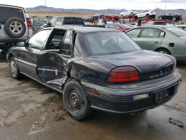 1G2NE5432PM549750 - 1993 PONTIAC GRAND AM S BLACK photo 3