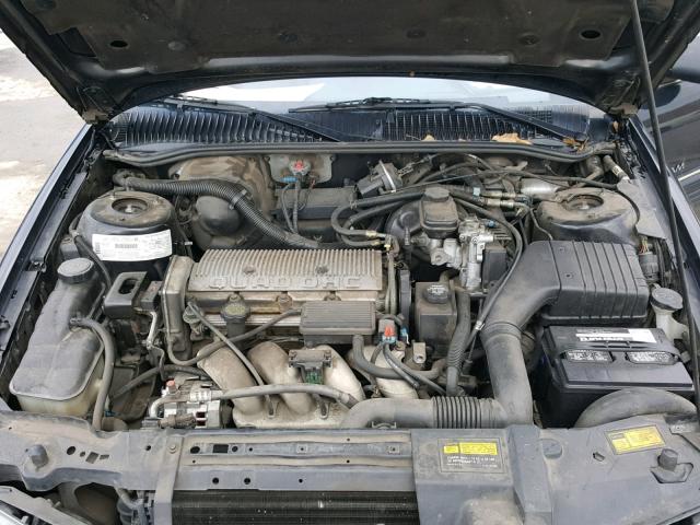 1G2NE5432PM549750 - 1993 PONTIAC GRAND AM S BLACK photo 7