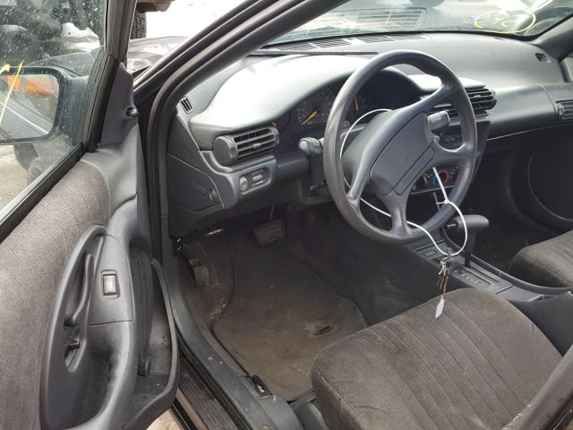 1G2NE5432PM549750 - 1993 PONTIAC GRAND AM S BLACK photo 9