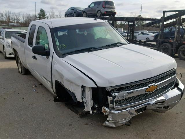 1GCRKSE74CZ236301 - 2012 CHEVROLET SILVERADO WHITE photo 1