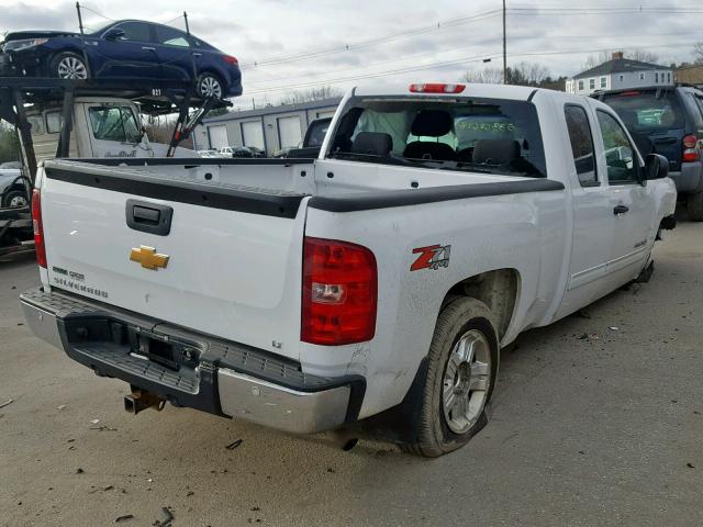 1GCRKSE74CZ236301 - 2012 CHEVROLET SILVERADO WHITE photo 4