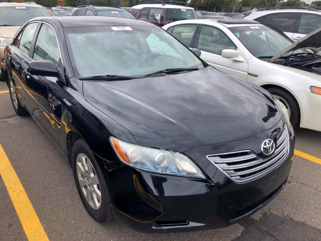 JTNBB46K393051258 - 2009 TOYOTA CAMRY HYBR BLACK photo 1