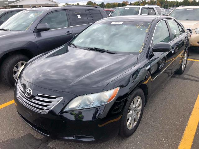 JTNBB46K393051258 - 2009 TOYOTA CAMRY HYBR BLACK photo 2