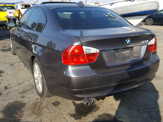 WBAVC53587FZ79448 - 2007 BMW 328 I SULE GRAY photo 3