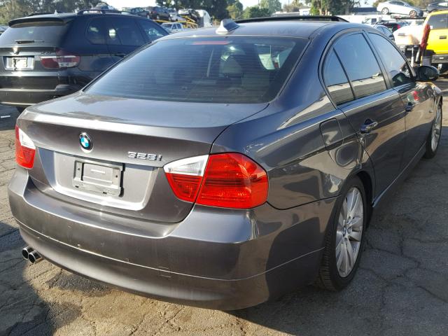 WBAVC53587FZ79448 - 2007 BMW 328 I SULE GRAY photo 4