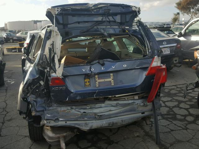 YV4BZ982481007464 - 2008 VOLVO XC70 BLUE photo 9