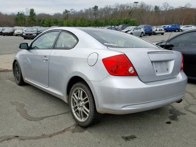 JTKDE177160097514 - 2006 TOYOTA SCION TC Gümüş foto 3