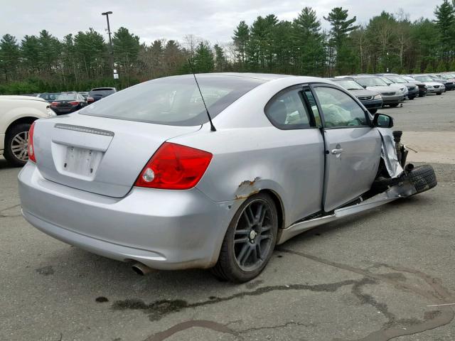JTKDE177160097514 - 2006 TOYOTA SCION TC Gümüş foto 4