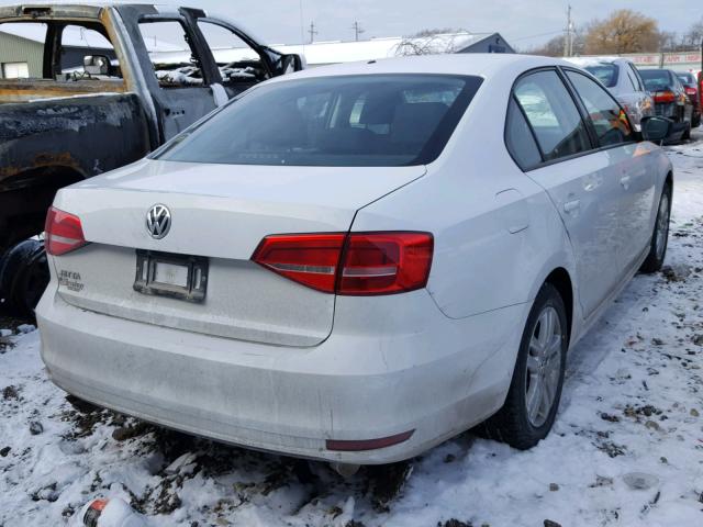 3VW2K7AJ6FM223732 - 2015 VOLKSWAGEN JETTA BASE 白色 照片 4