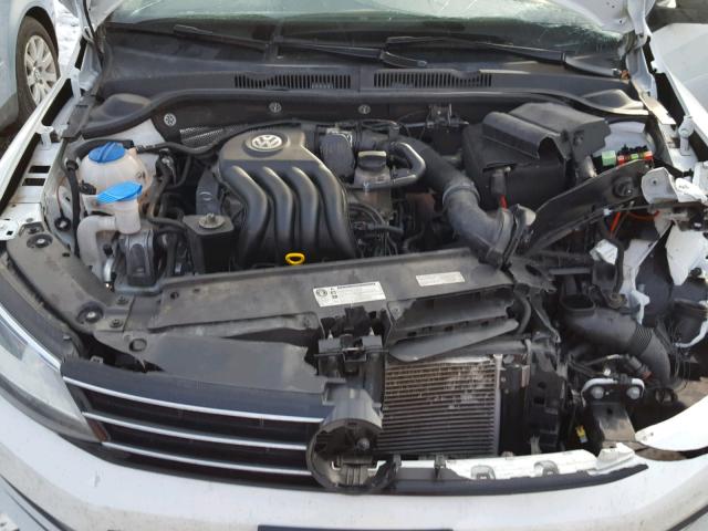 3VW2K7AJ6FM223732 - 2015 VOLKSWAGEN JETTA BASE 白色 照片 7