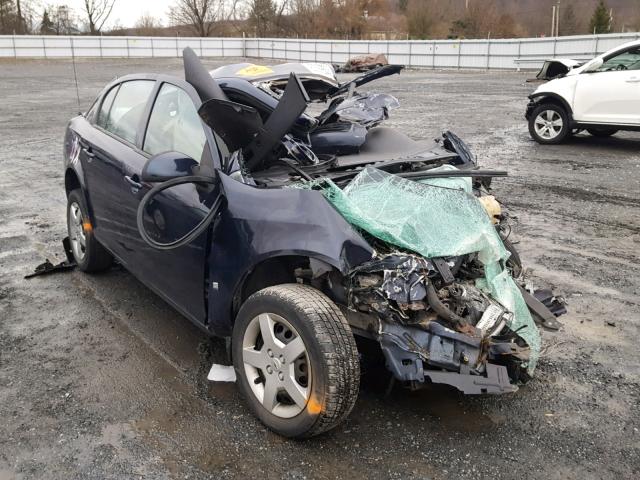 1G1AL55FX87218562 - 2008 CHEVROLET COBALT LT BLUE photo 1