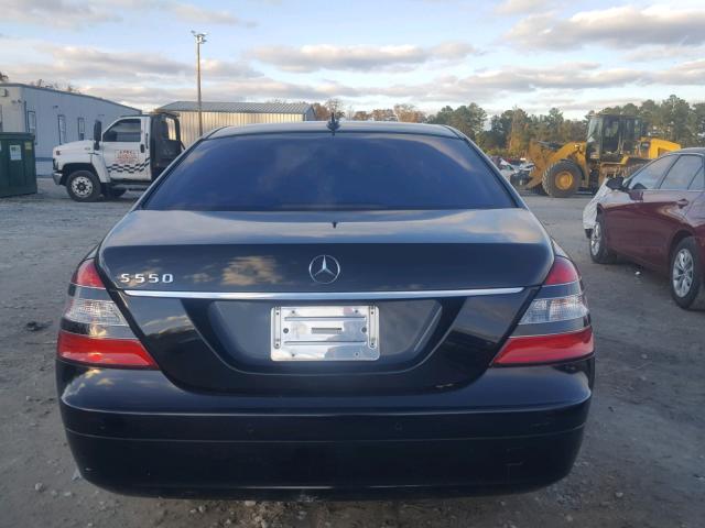 WDDNG71X89A284903 - 2009 MERCEDES-BENZ S 550 BLACK photo 9