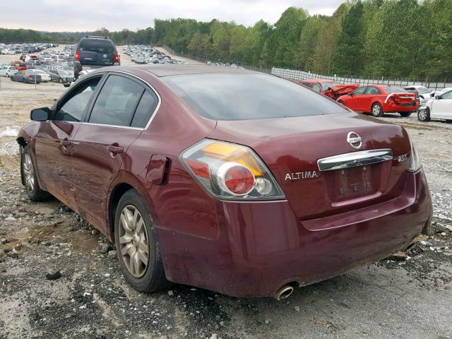 1N4AL2AP6CC200571 - 2012 NISSAN ALTIMA BAS MAROON photo 3