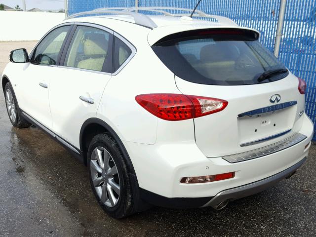 JN1BJ0RP7HM386977 - 2017 INFINITI QX50 WHITE photo 3