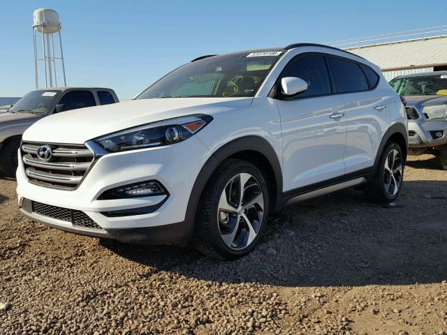 KM8J33A24GU149653 - 2016 HYUNDAI TUCSON LIM WHITE photo 2