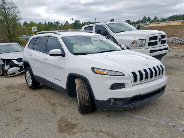 1C4PJLCB1JD553566 - 2018 JEEP CHEROKEE L WHITE photo 1