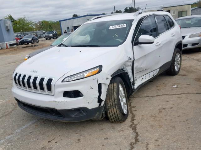 1C4PJLCB1JD553566 - 2018 JEEP CHEROKEE L WHITE photo 10