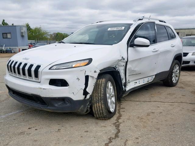 1C4PJLCB1JD553566 - 2018 JEEP CHEROKEE L WHITE photo 9