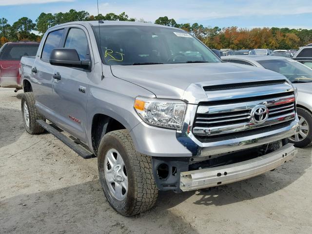 5TFDW5F13HX598228 - 2017 TOYOTA TUNDRA CRE SILVER photo 1