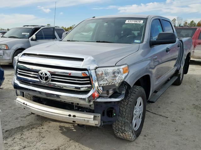 5TFDW5F13HX598228 - 2017 TOYOTA TUNDRA CRE SILVER photo 2