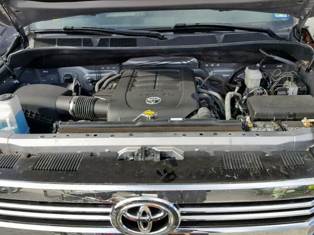 5TFDW5F13HX598228 - 2017 TOYOTA TUNDRA CRE SILVER photo 7