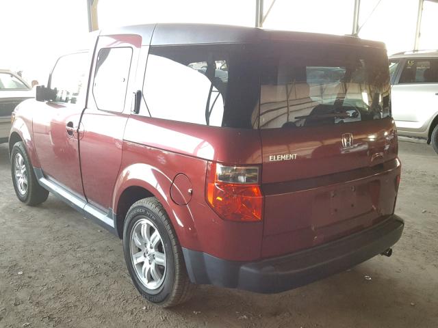 5J6YH28728L019579 - 2008 HONDA ELEMENT EX RED photo 3