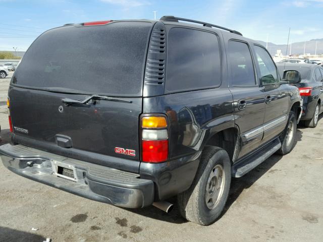 1GKEC13V65R143374 - 2005 GMC YUKON CHARCOAL photo 4