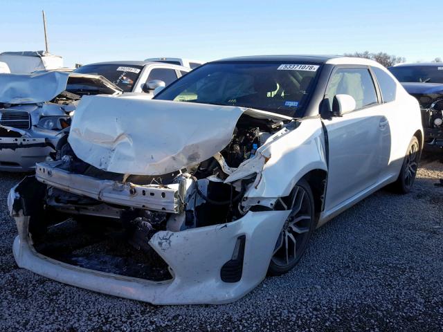 JTKJF5C7XGJ020598 - 2016 TOYOTA SCION TC თეთრი ფოტო 2