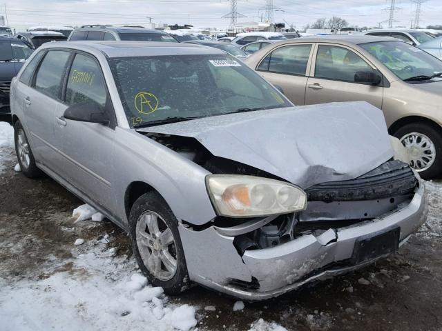 1G1ZT64855F153164 - 2005 CHEVROLET MALIBU MAX SILVER photo 1