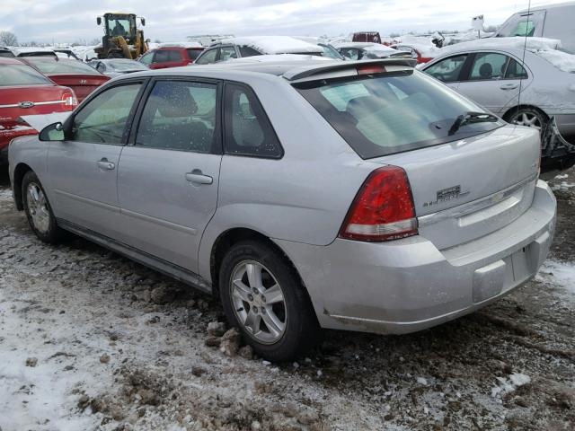 1G1ZT64855F153164 - 2005 CHEVROLET MALIBU MAX SILVER photo 3