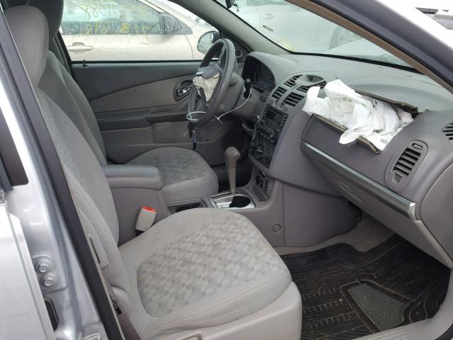 1G1ZT64855F153164 - 2005 CHEVROLET MALIBU MAX 银色 照片 5