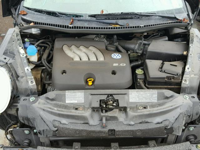 3VWBB61C1WM021151 - 1998 VOLKSWAGEN NEW BEETLE BLACK photo 7