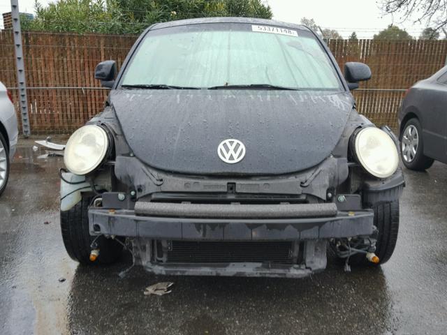 3VWBB61C1WM021151 - 1998 VOLKSWAGEN NEW BEETLE BLACK photo 9