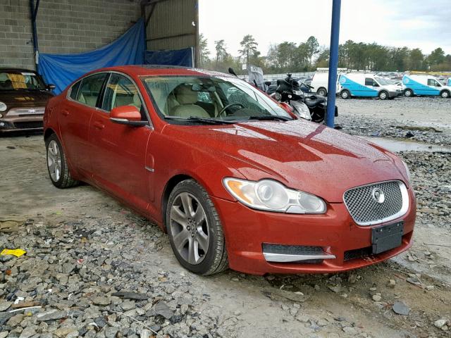 SAJWA0FAXAHR55108 - 2010 JAGUAR XF LUXURY RED photo 1