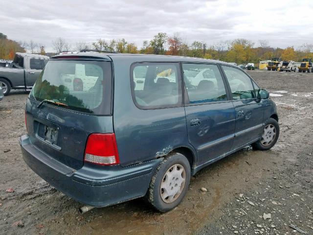 JHMRA3867WC006091 - 1998 HONDA ODYSSEY LX GREEN photo 4