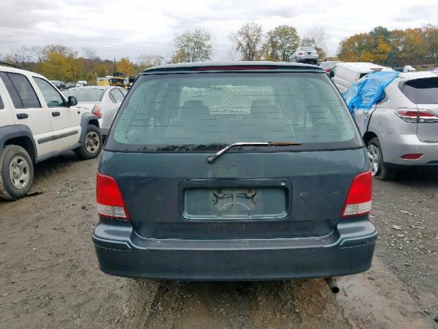 JHMRA3867WC006091 - 1998 HONDA ODYSSEY LX GREEN photo 9