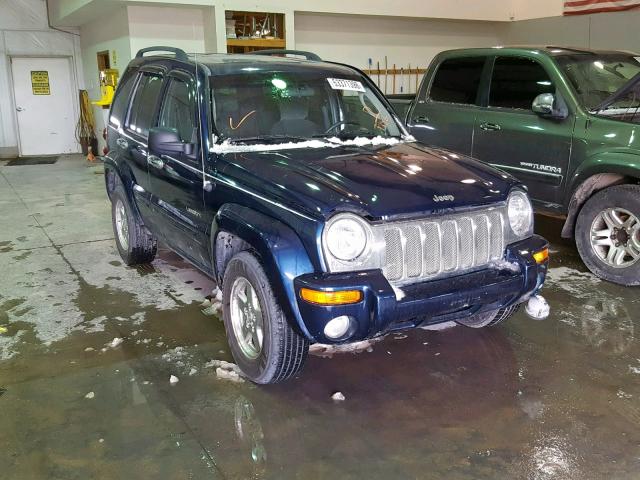 1J4GL58K64W321286 - 2004 JEEP LIBERTY LI BLUE photo 1