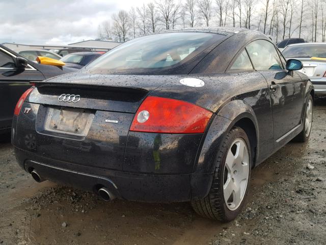 TRUWT28N911039281 - 2001 AUDI TT QUATTRO BLACK photo 4