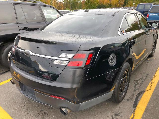 1FAHP2MT8DG152786 - 2013 FORD TAURUS POL BLACK photo 4