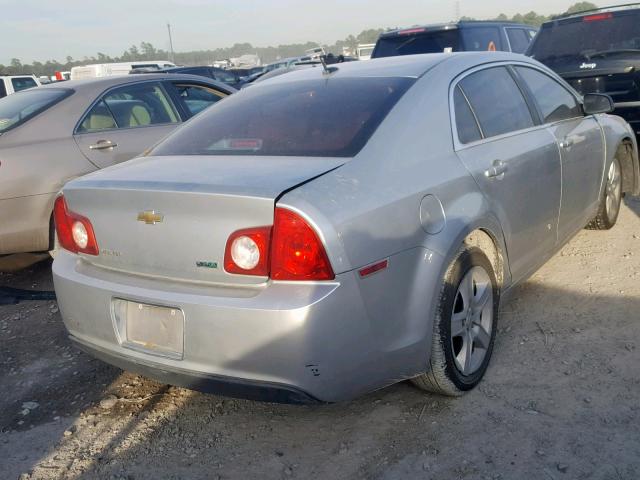 1G1ZA5E05AF252571 - 2010 CHEVROLET MALIBU LS 银色 照片 4