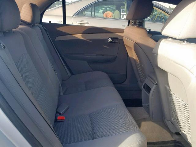 1G1ZA5E05AF252571 - 2010 CHEVROLET MALIBU LS 银色 照片 6