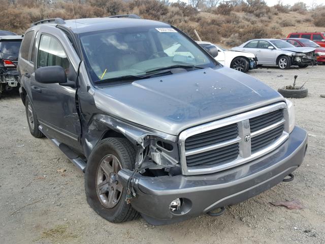 1D8HB58D25F563798 - 2005 DODGE DURANGO LI GRAY photo 1