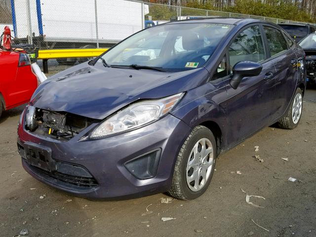 3FADP4AJ3CM114688 - 2012 FORD FIESTA S BLUE photo 2