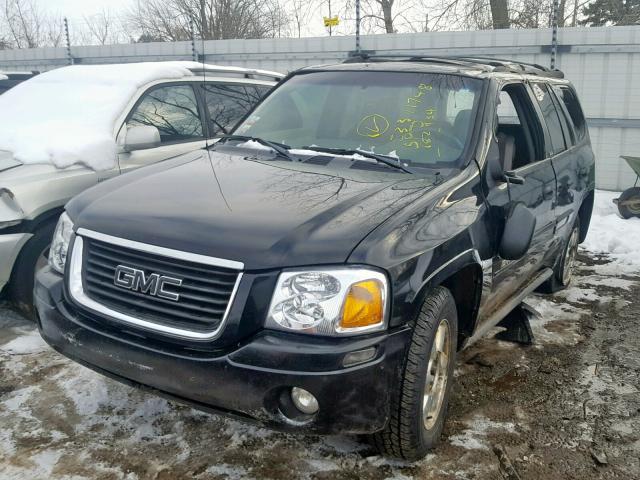 1GKDT13S932261684 - 2003 GMC ENVOY BLACK photo 2