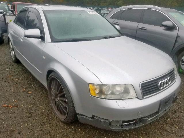 WAUJT68E34A140717 - 2004 AUDI A4 3.0 SILVER photo 1