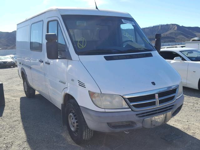 WD2PD644745650938 - 2004 DODGE SPRINTER WHITE photo 1